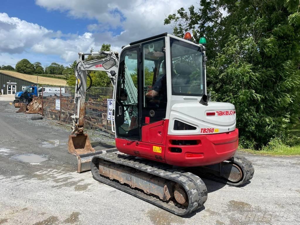 Takeuchi TB 260 Mini rýpadla < 7t