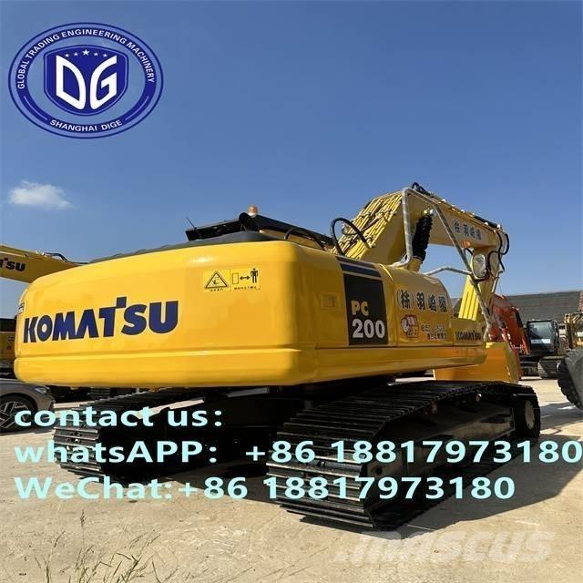 Komatsu PC 200-7 Pásová rýpadla
