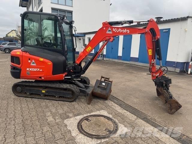 Kubota KX 027-4 Mini rýpadla < 7t