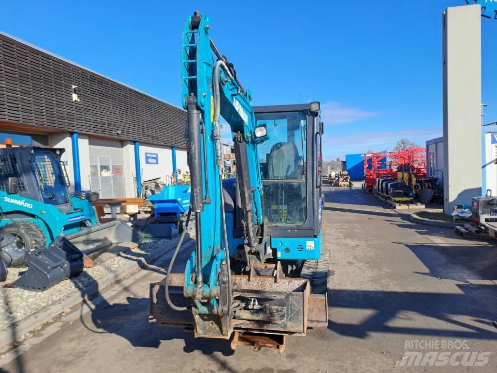 Airman AX26U Mini rýpadla < 7t
