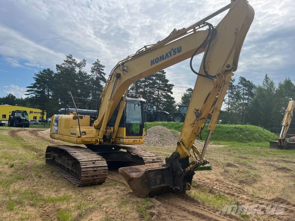Komatsu PC 190 LC-8 Pásová rýpadla