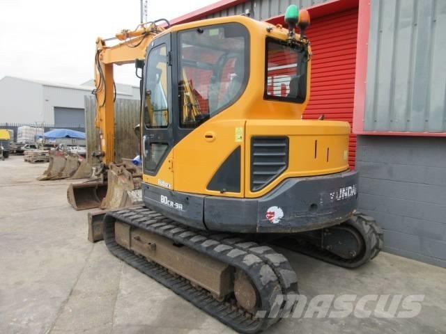 Hyundai R 80 CR-9A Midi rýpadla 7t - 12t