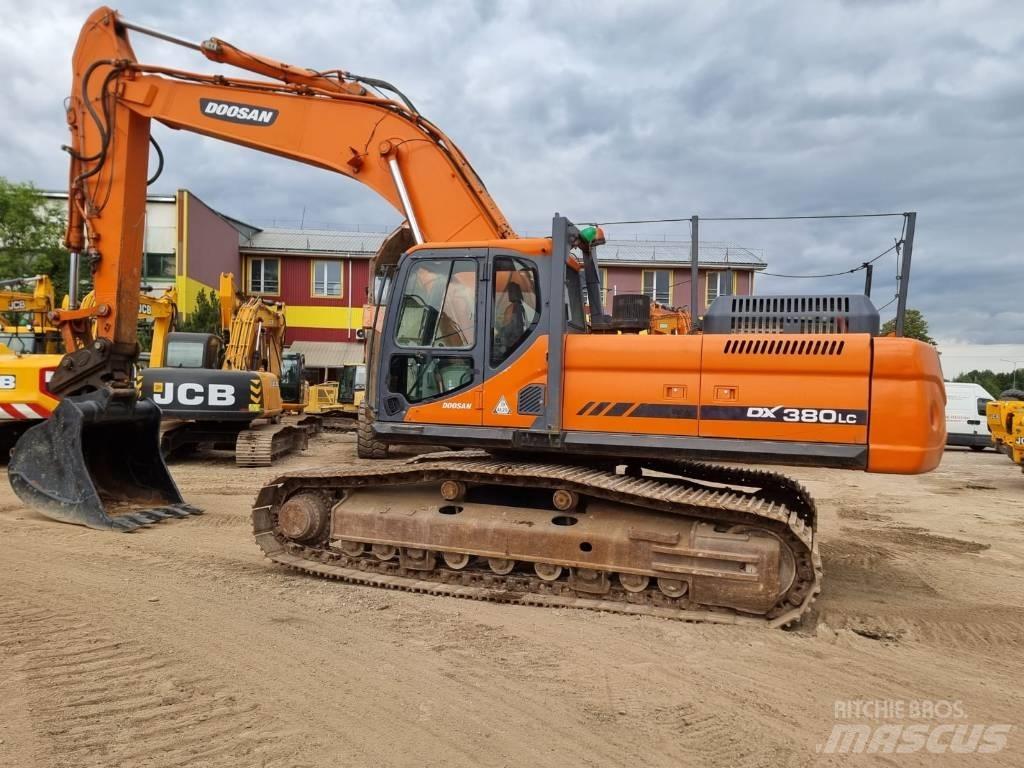 Doosan DX 380 LC Pásová rýpadla