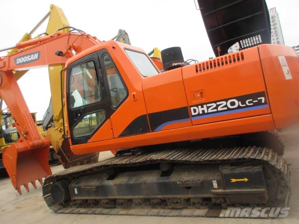 Doosan DX 220 LC-9 Pásová rýpadla
