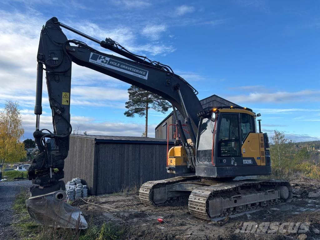 Volvo ECR 235 EL Pásová rýpadla