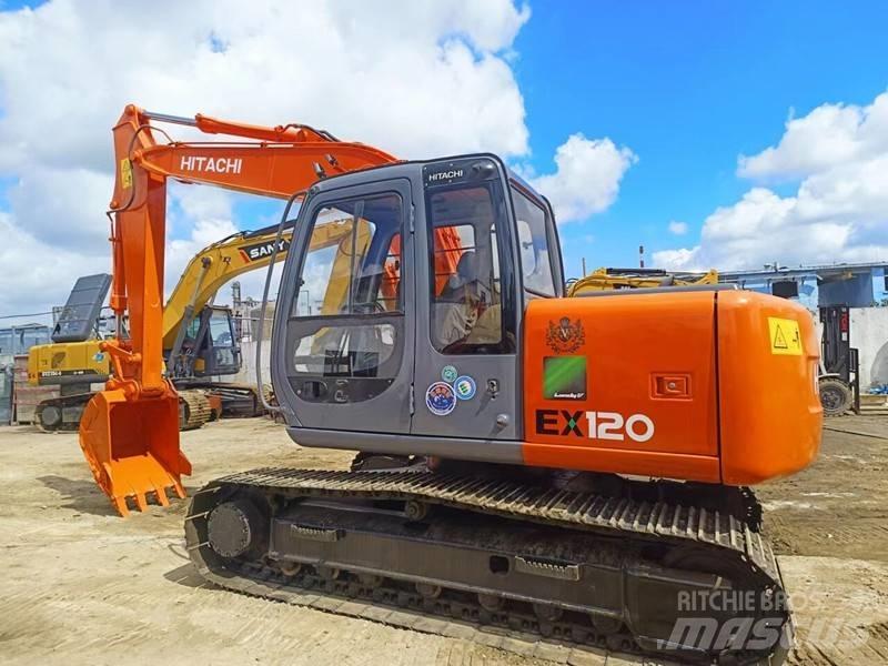 Hitachi EX 120 Pásová rýpadla