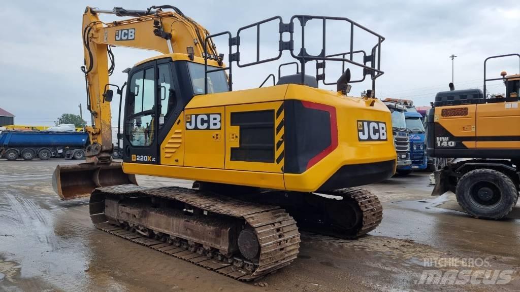 JCB 220 XL Pásová rýpadla