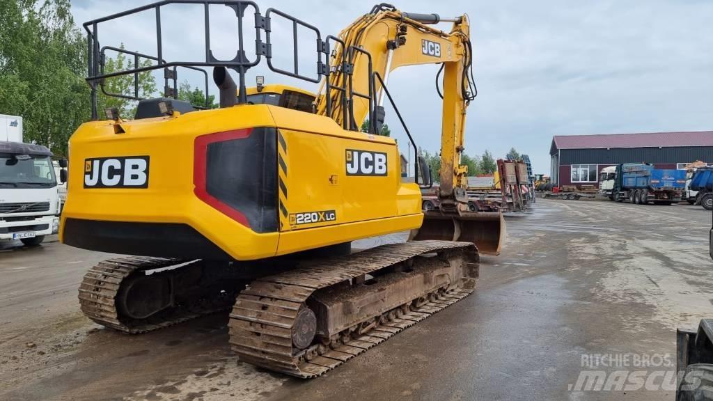 JCB 220 XL Pásová rýpadla