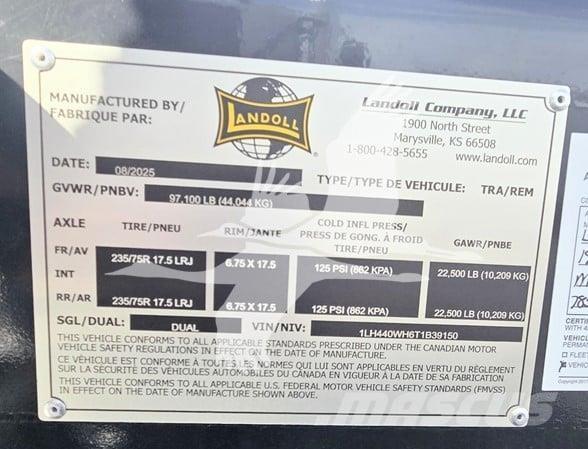 Landoll 440B Podvalníkové návěsy