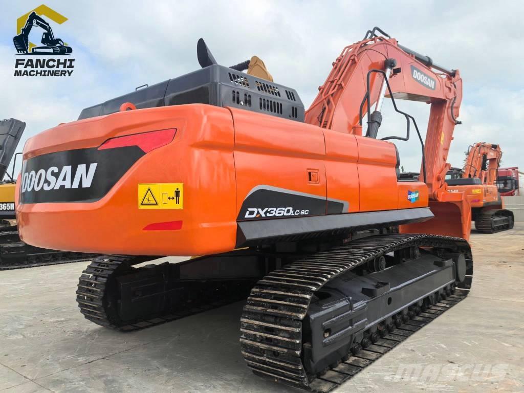Doosan 360 Pásová rýpadla