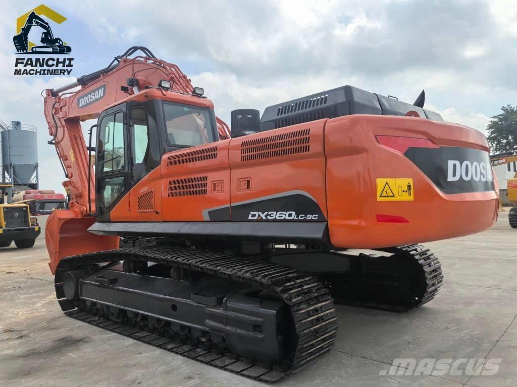 Doosan 360 Pásová rýpadla