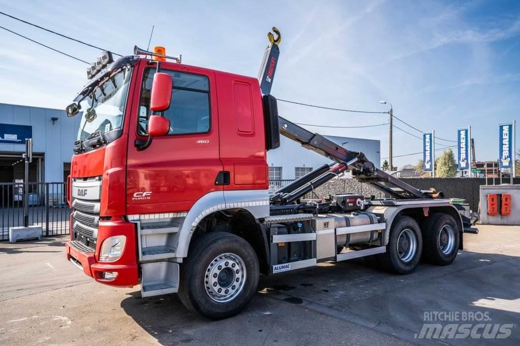 DAF CF 460-6X4-E6 Hákový nosič kontejnerů