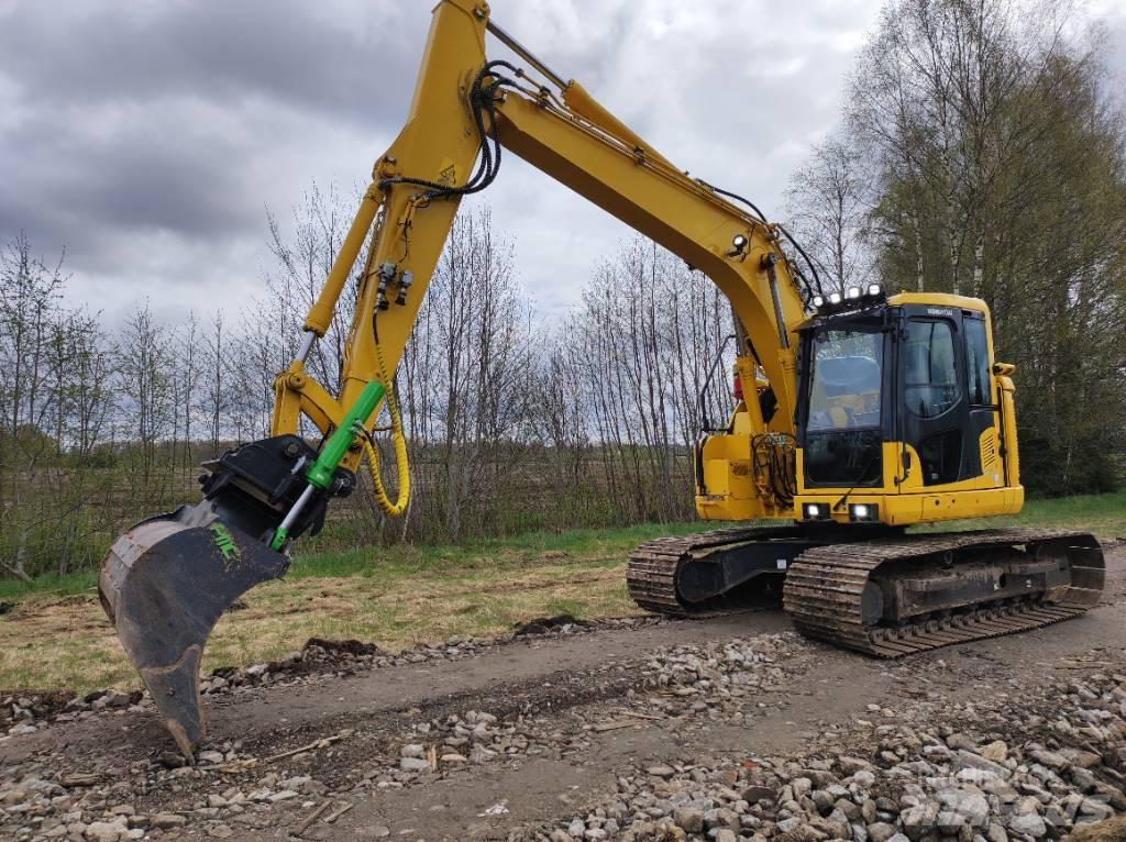 Komatsu PC138US-11E0 Pásová rýpadla