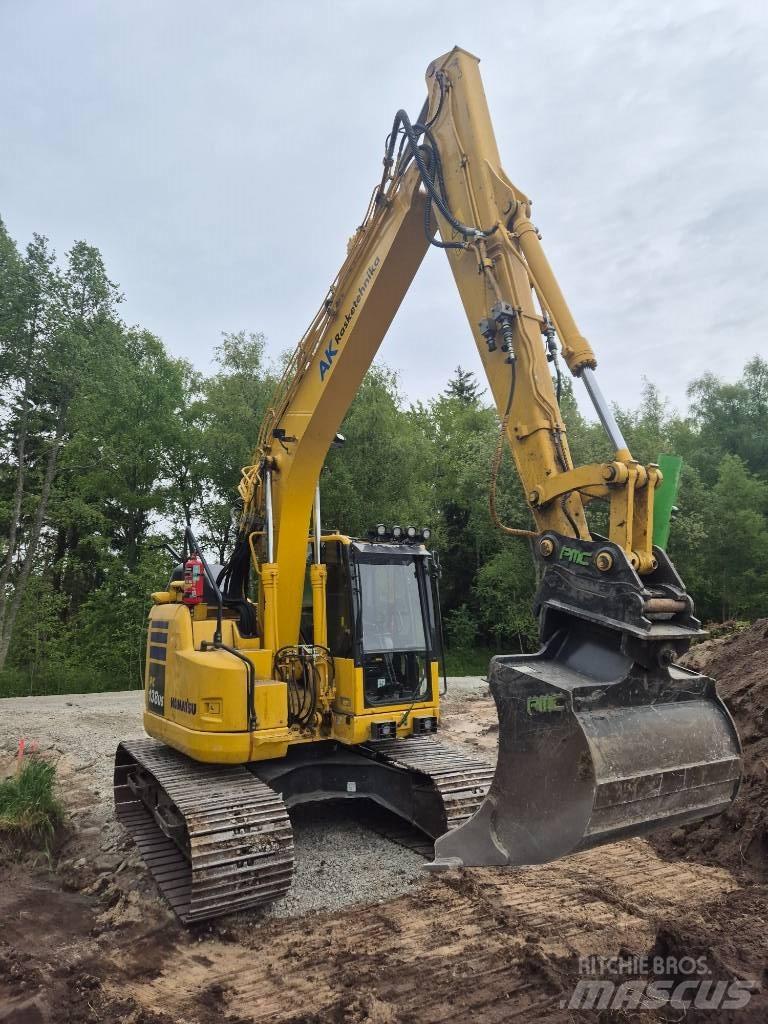 Komatsu PC138US-11E0 Pásová rýpadla