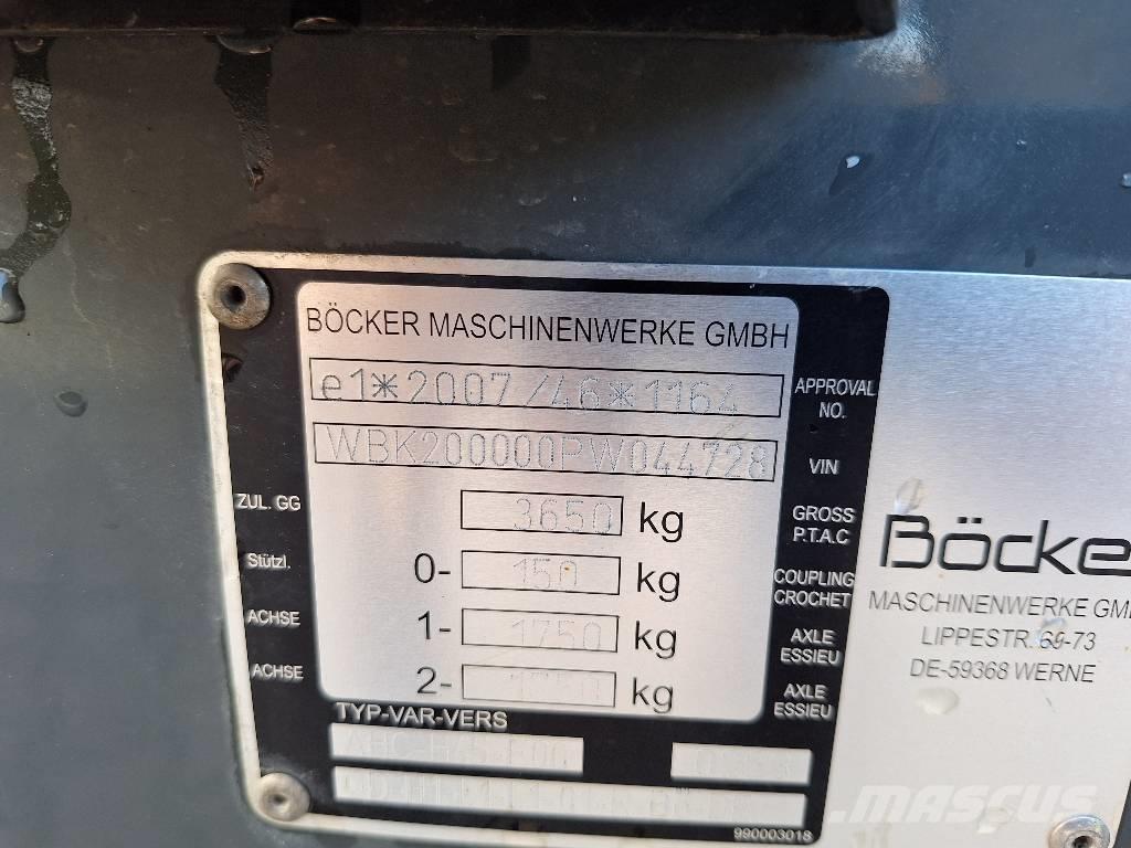 Böcker AHK 36/2400 Ostatní zdvihací technika