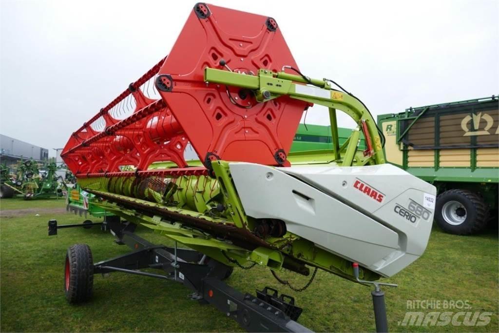 CLAAS Cerio 680 Těžební hlavy