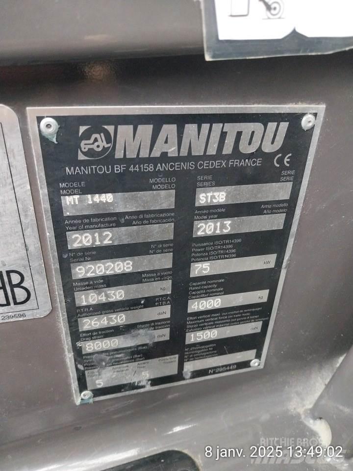 Manitou MT1440 Teleskopické manipulátory