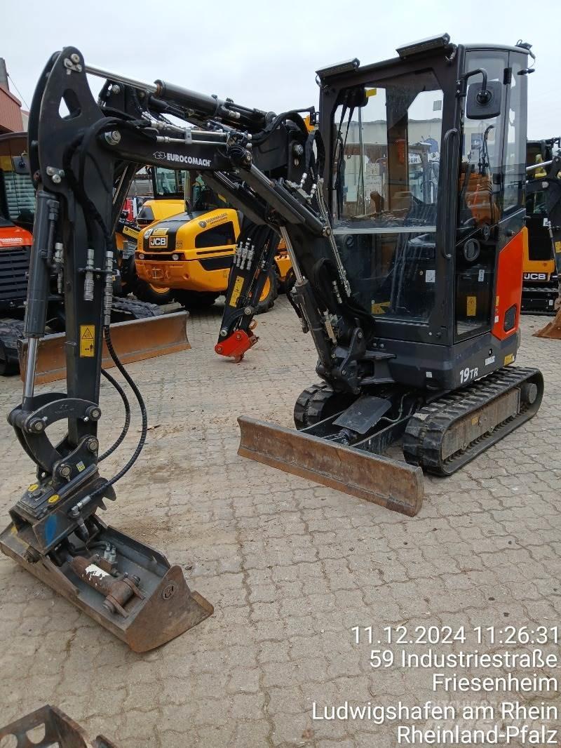 Eurocomach 19TR Mini rýpadla < 7t
