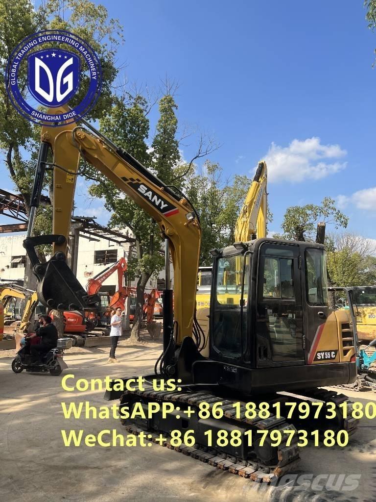 Sany SY 55 C Mini rýpadla < 7t