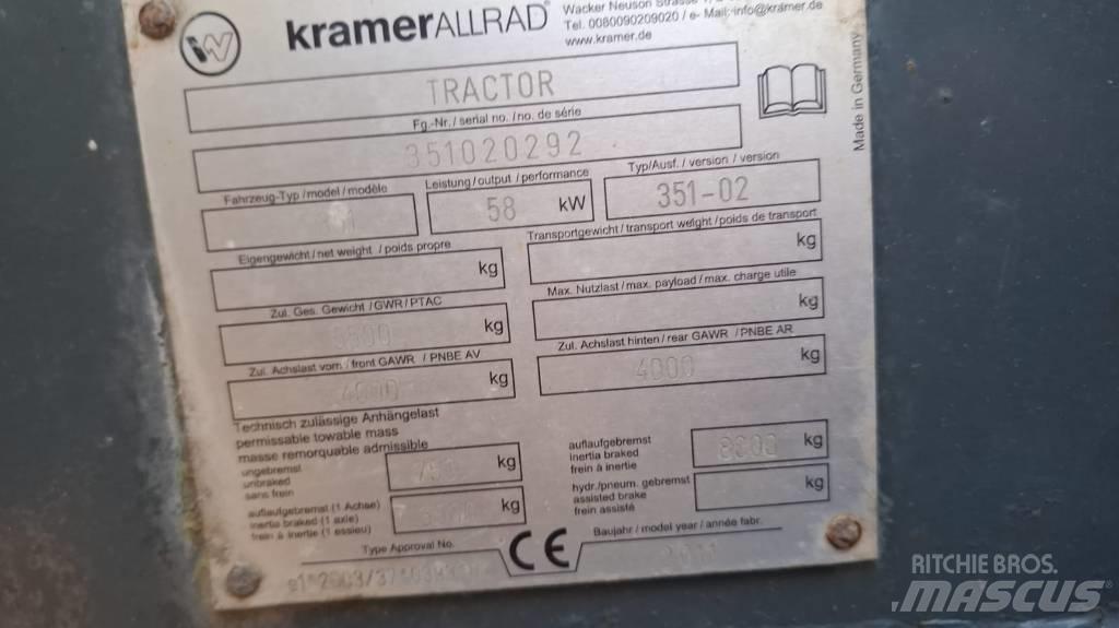Kramer 480 Kolové nakladače