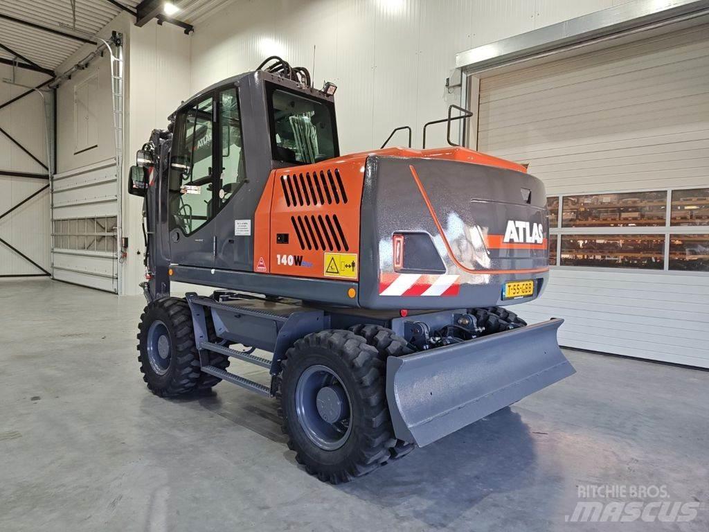 Atlas 140W Kolová rýpadla