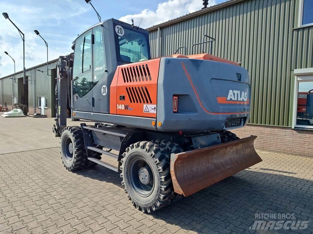 Atlas 140W Kolová rýpadla