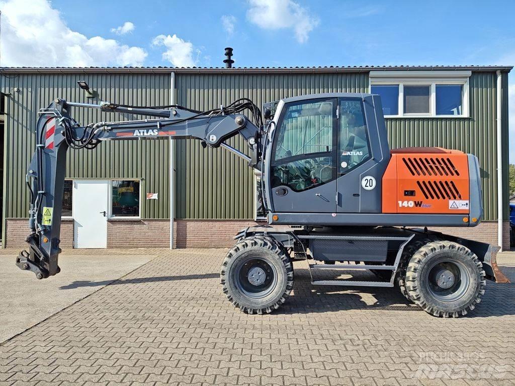 Atlas 140W Kolová rýpadla