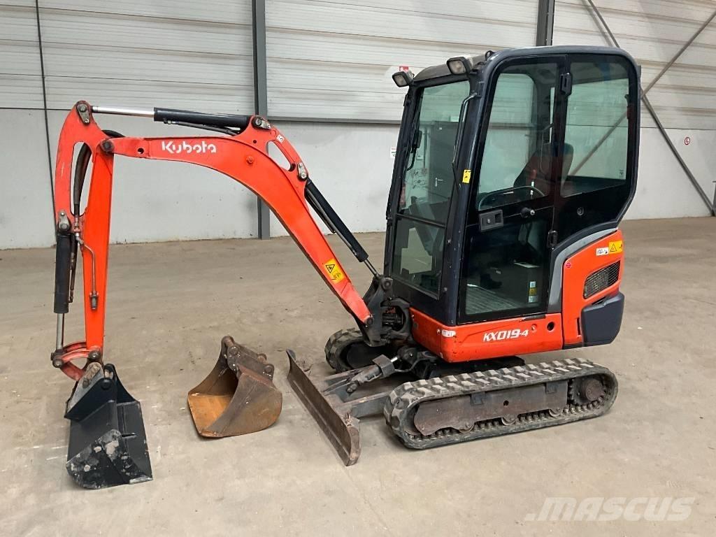 Kubota KX 019-4 Mini rýpadla < 7t