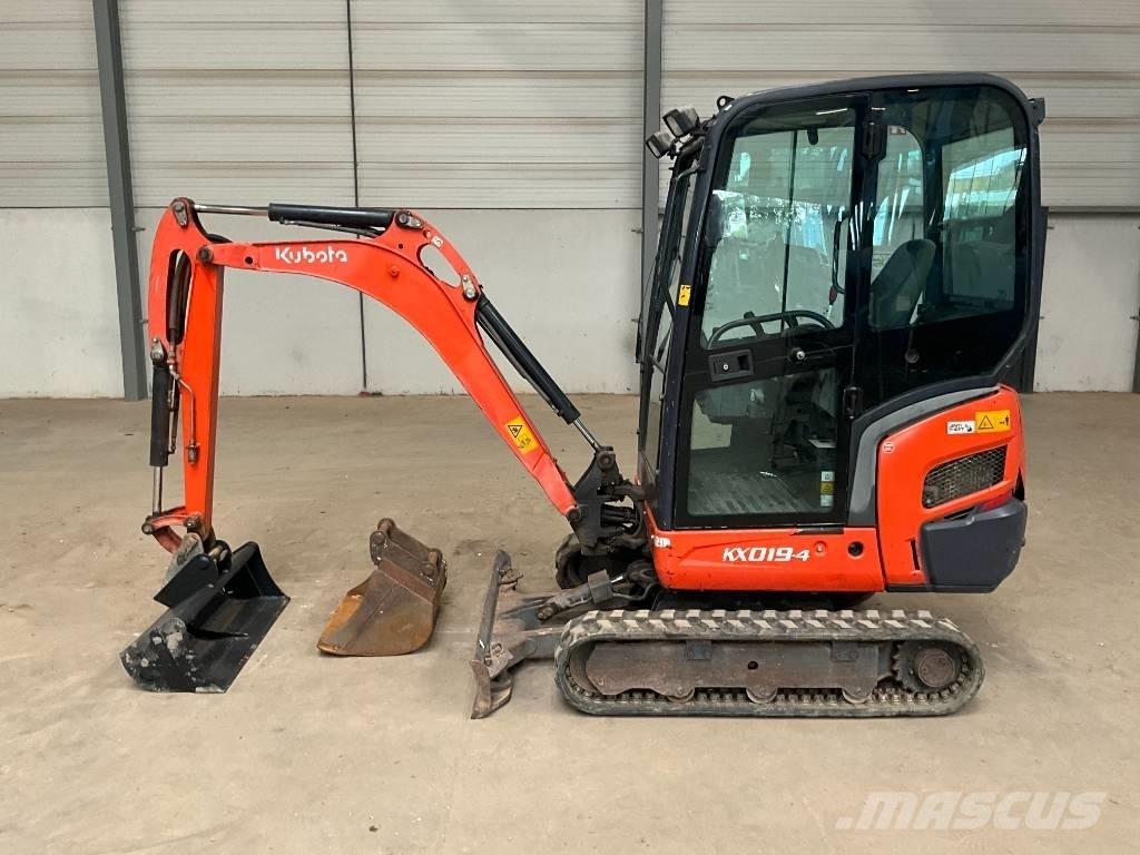Kubota KX 019-4 Mini rýpadla < 7t