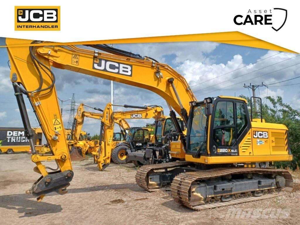 JCB JS 220 XD Pásová rýpadla