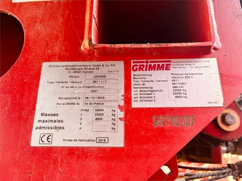 Grimme MAXTRON 620 Řepné kombajny
