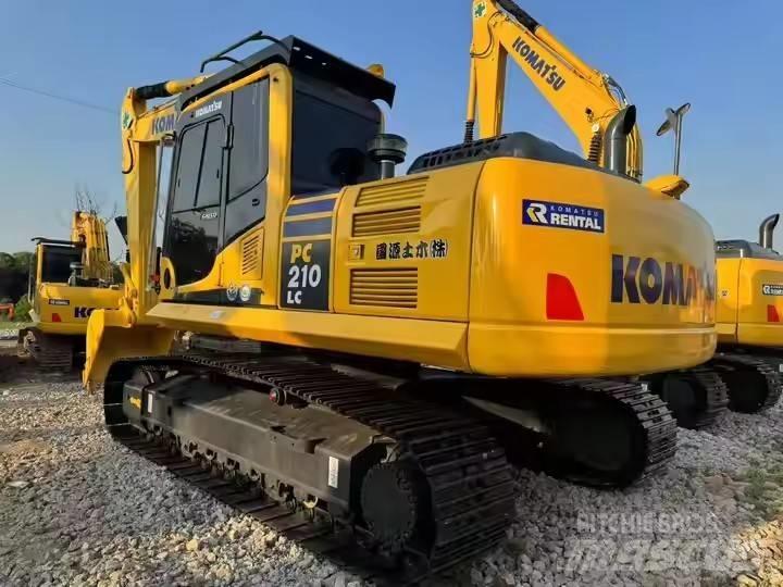 Komatsu PC 210 LC Pásová rýpadla