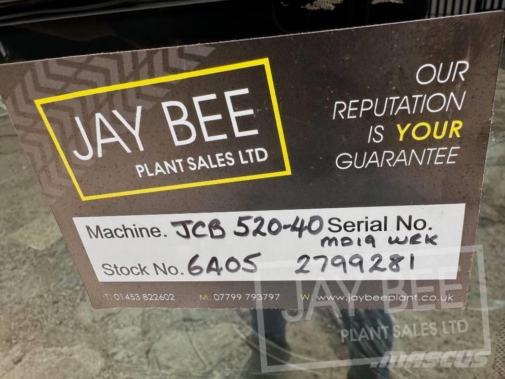 JCB 520-40 Teleskopické manipulátory