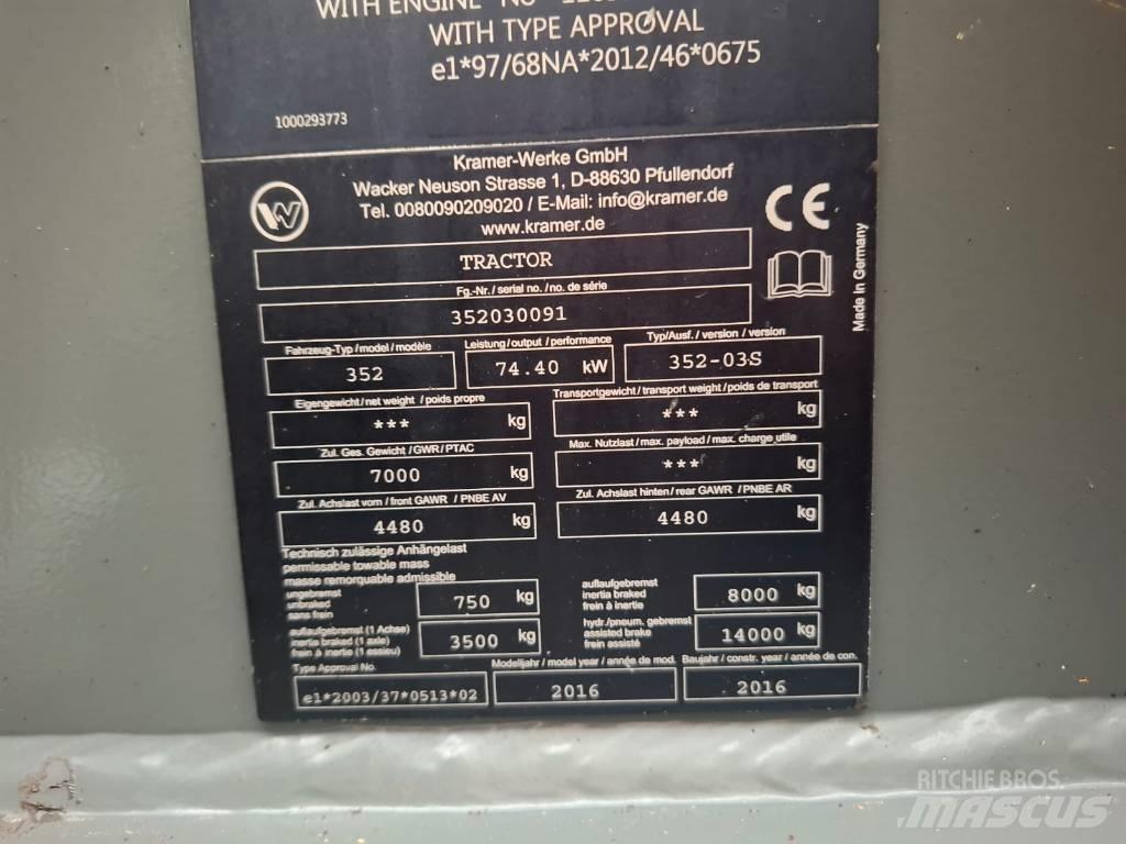 Kramer 8105 Kolové nakladače
