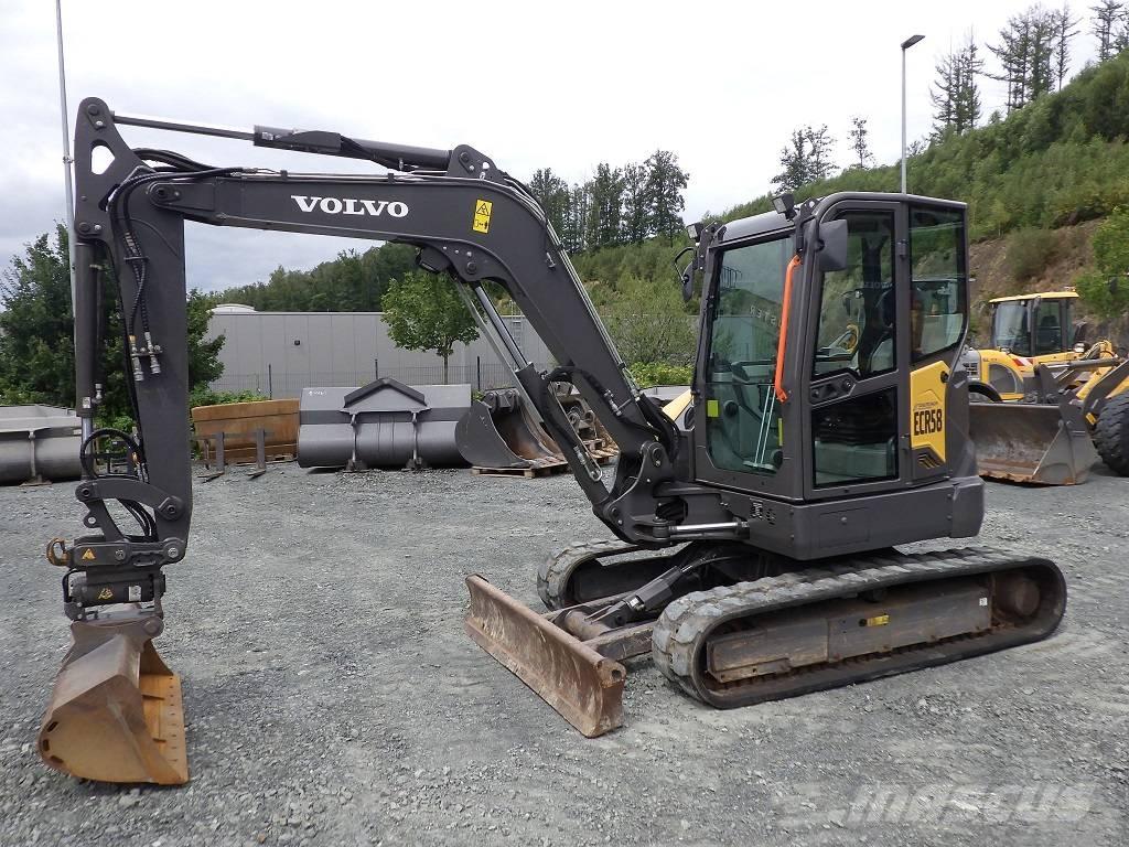 Volvo ECR 58 F Mini rýpadla < 7t
