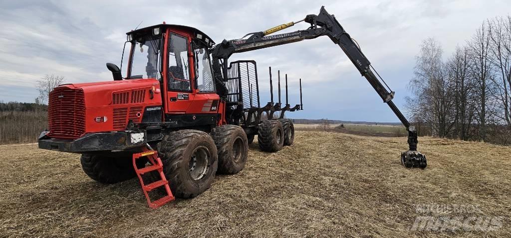 Komatsu 845 Vyvážecí traktory