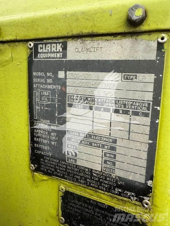 Clark C500S80 Dieselové vozíky
