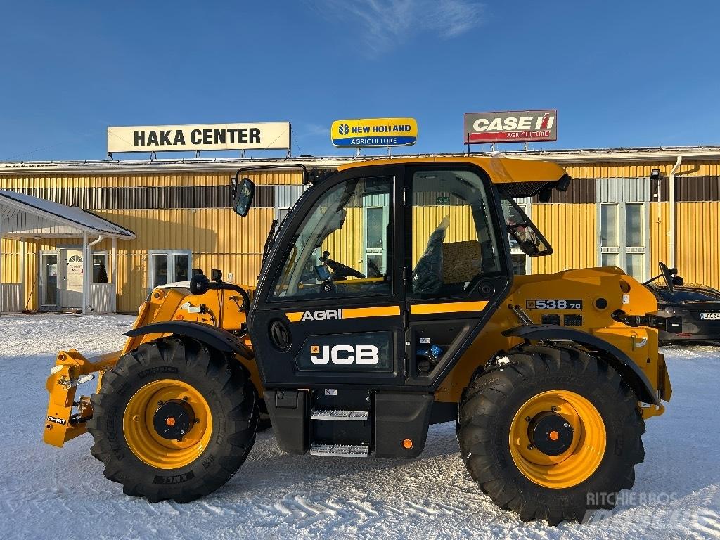 JCB 538-70 Teleskopické nakladače pro zemědělství