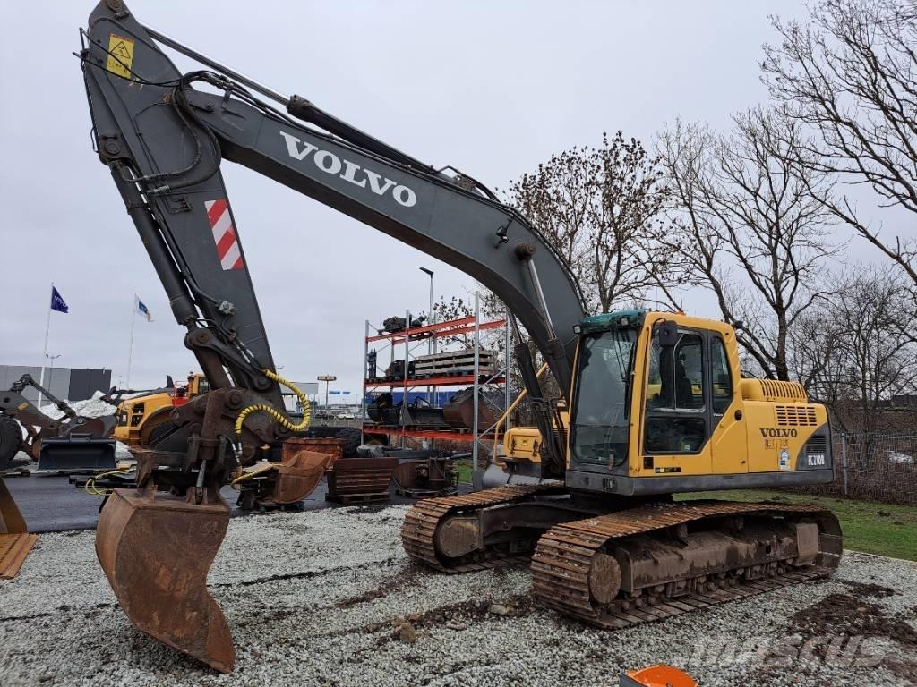 Volvo EC 210 B LC Pásová rýpadla