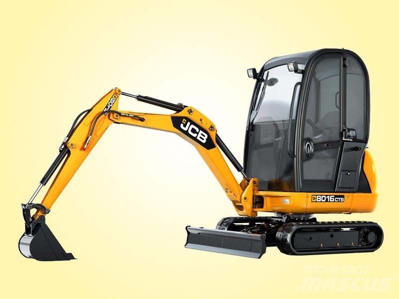 JCB 8016 CTS Mini rýpadla < 7t