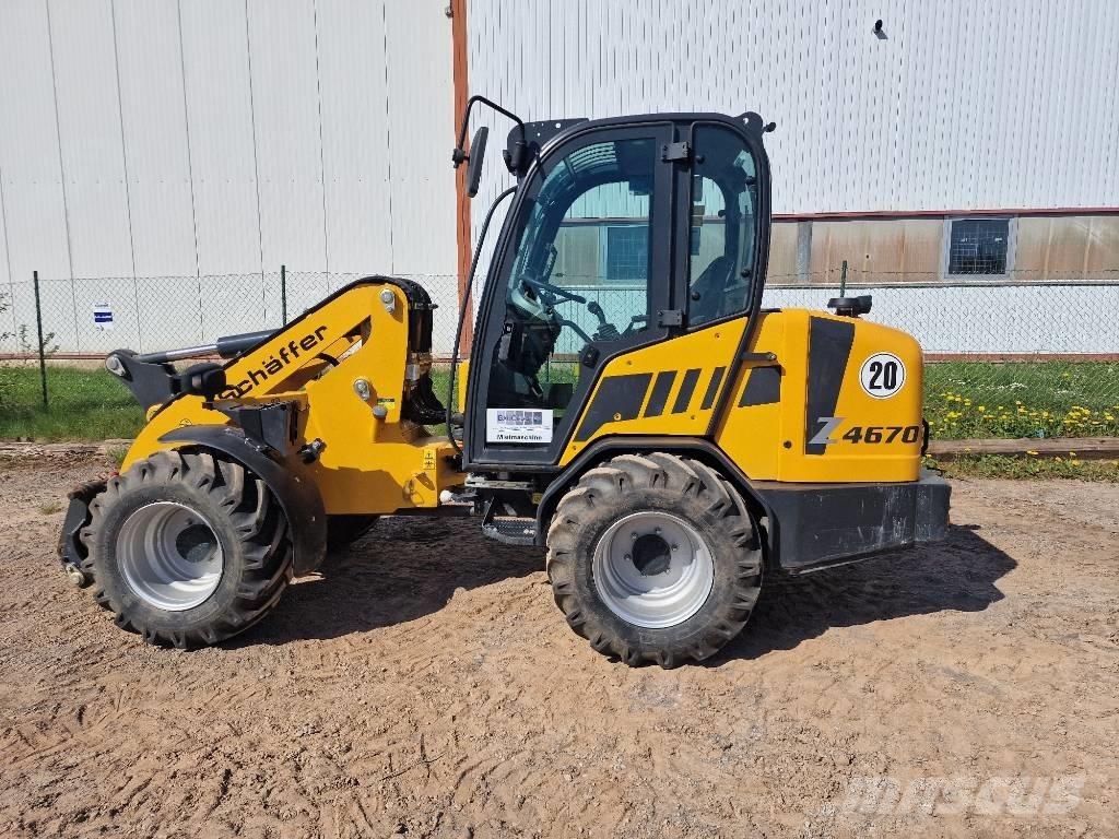 Schäffer 4670Z Kolové nakladače
