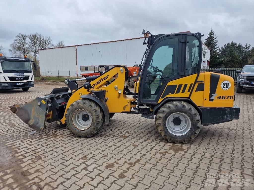 Schäffer 4670Z Kolové nakladače