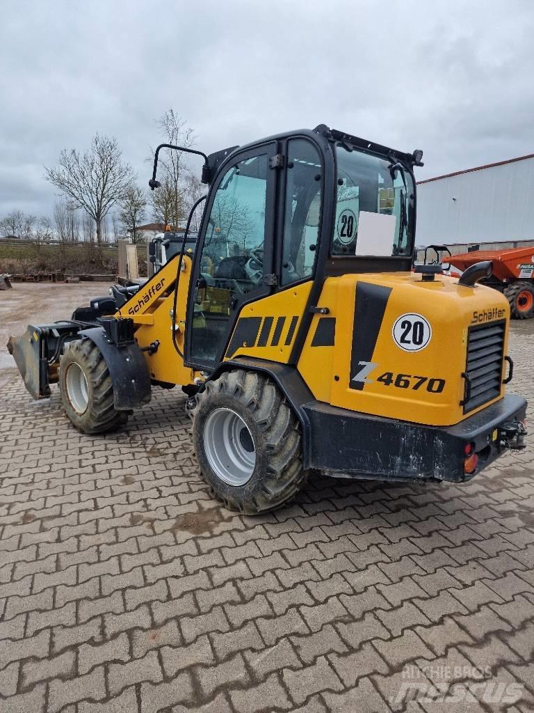 Schäffer 4670Z Kolové nakladače