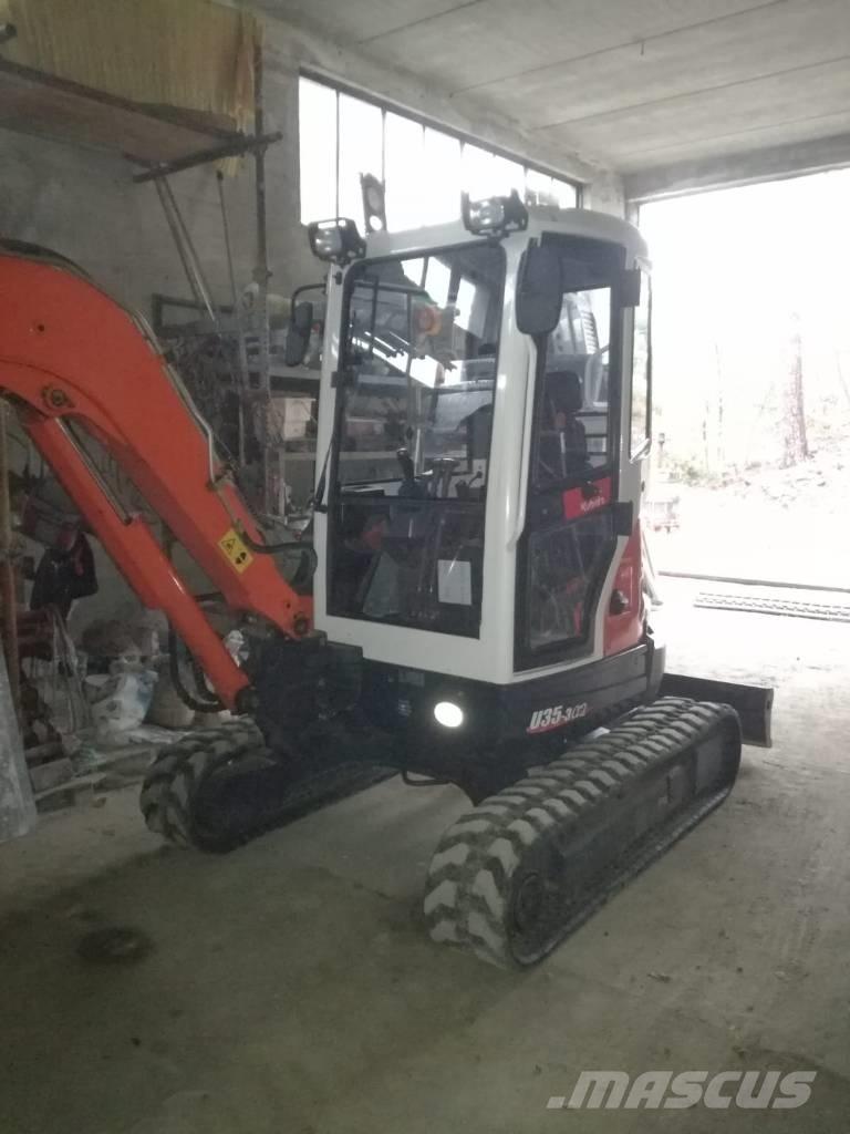 Kubota u35 U35 Mini rýpadla < 7t