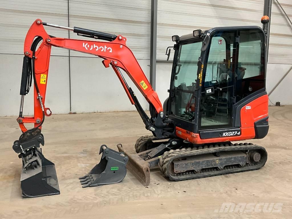 Kubota KX 027-4 Mini rýpadla < 7t