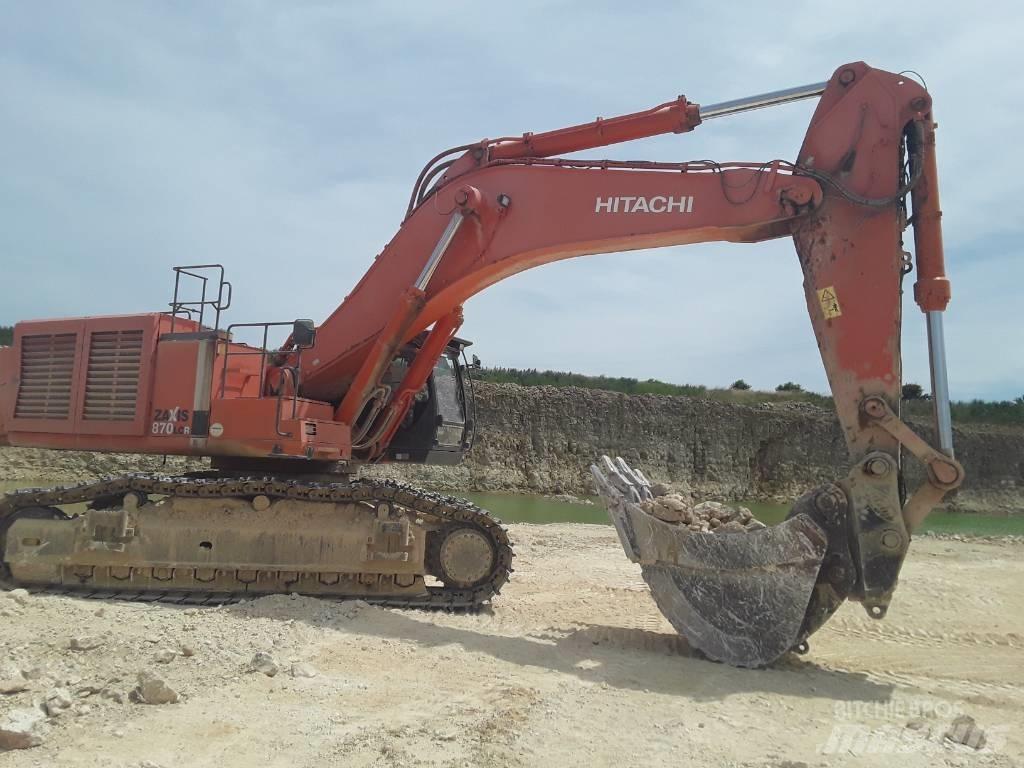Hitachi ZX870LCR-3 Pásová rýpadla