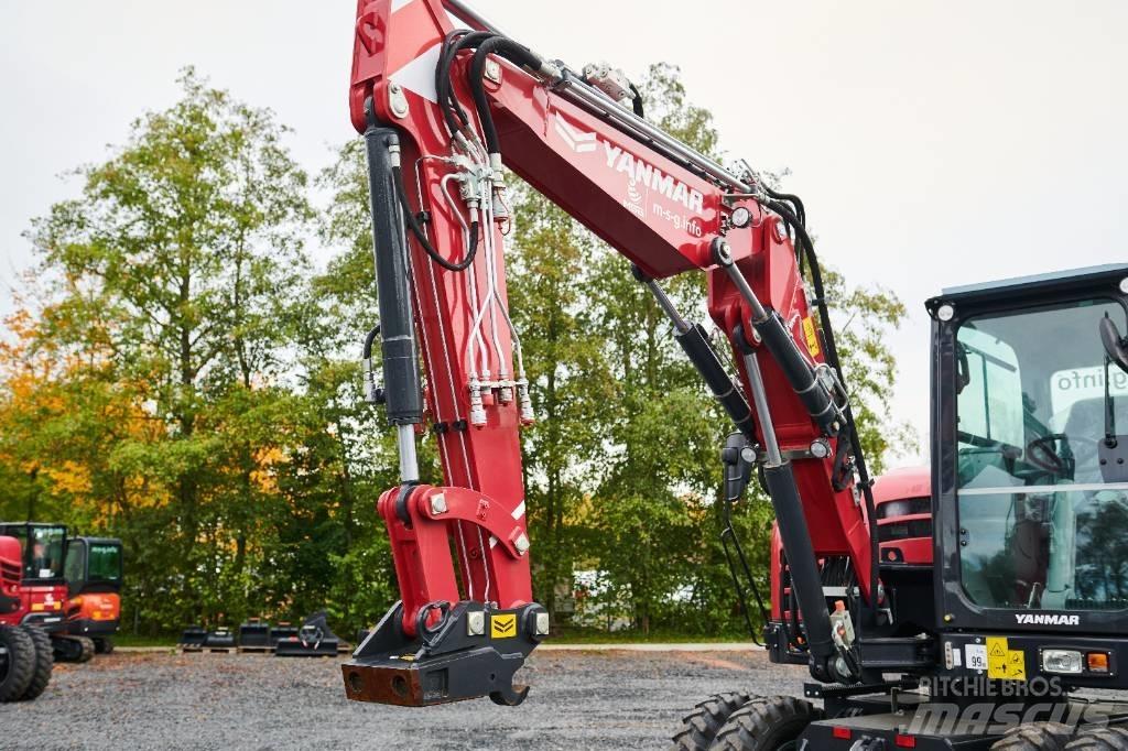 Yanmar B 75 W Kolová rýpadla
