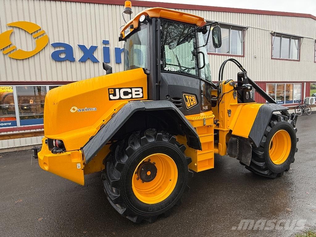 JCB 413 S Kolové nakladače