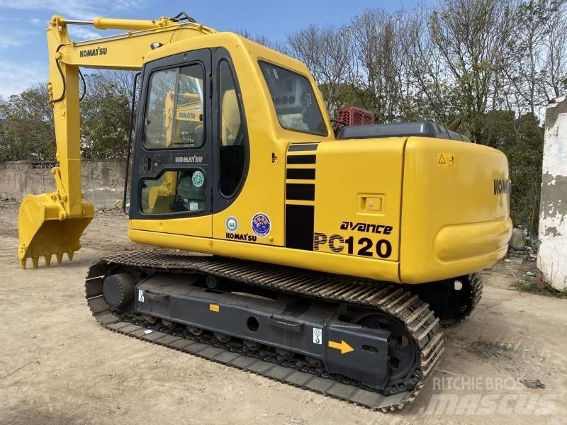 Komatsu PC120 Pásová rýpadla