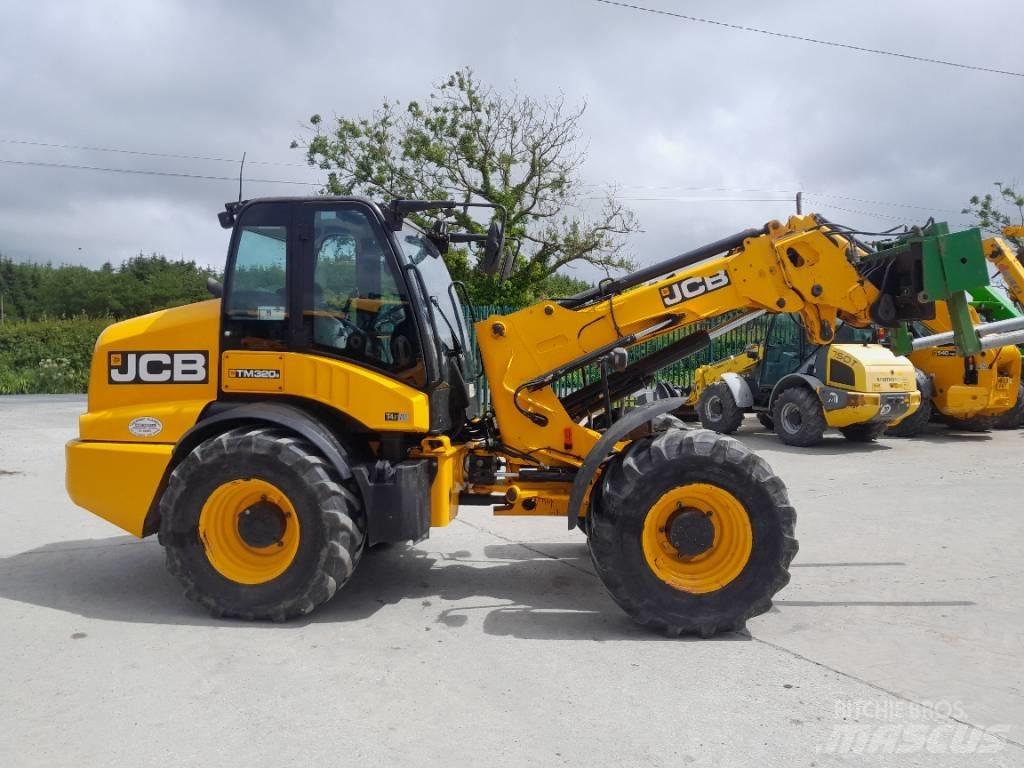 JCB TM 320 Teleskopické nakladače pro zemědělství
